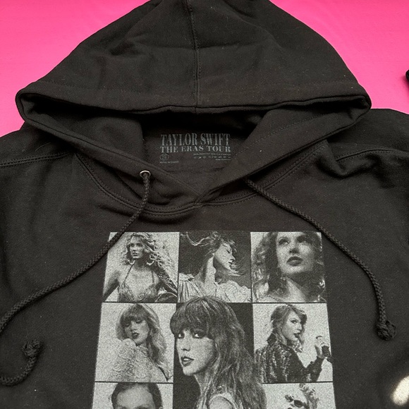 Taylor Swift Eras Tour Black Hoodie Small - Picture 9 of 12